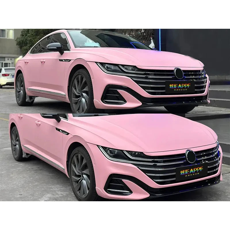 APPF PET Autofolie Matte Rouge Powder – Matt, Farbwechsel & Air Release | 1,52 m × 17 m